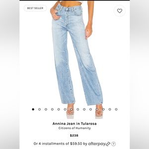 Citizens of Humanity Annina Jeans Tularosa Wash